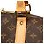 Louis Vuitton Brown Monogram Keepall Bandouliere 55 - view 7