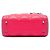 Lady Dior Mini Cannage aus dreifarbigem rosa Lammleder Dior Pink - Ansicht 3