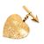 Spilla Chanel Gold Gold Plated Cambon Paris Arrow Heart Swing D'oro