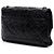 Chanel Black CC gestepptes Glattleder Flap Schwarz - Ansicht 2