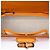 Borsa Gucci Orange Small Calfskin Web Bamboo 1947 in pelle di vitello Arancione - vista 4