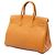 Hermès Orange Togo Birkin Retourne 35 Arancione - vista 2