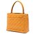 Tote Chanel Yellow Caviar Medallion Giallo Senape - vista 2