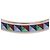 Bracciale Multi Narrow Enamel Clous de Trompe Hermès 65 Multicolore - vista 5