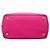 Prada Pink Small Canvas Canapa Logo Satchel - view 3