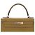Hermès Kelly II Sellier 28 in pelle Epsom gialla Giallo Senape - vista 13