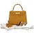 Hermès Kelly II Sellier 28 in pelle Epsom gialla Giallo Senape - vista 15
