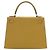 Hermès Kelly II Sellier 28 in pelle Epsom gialla Giallo Senape - vista 4