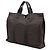 Hermès Herline MM in tela marrone Marrone scuro - vista 2