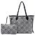 Louis Vuitton Black Monogram Jacquard Since 1854 Neverfull MM Nero - vista 5