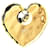 Spilla Chanel Coco Mark Heart Pin Nero D'oro - vista 2