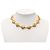 Collana Choker Chanel Diamond Motif Rhombus Bean D'oro
