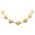 Collana Choker Chanel Diamond Motif Rhombus Bean D'oro - vista 3