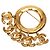 Spilla Vintage Chanel Coco Mark 94P D'oro