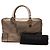 Borsa Loewe Anagram Amazona 36 D'oro - vista 7