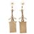 Orecchini Chanel Coco Mark 31 Rue Cambon Le Plate Swing D'oro - vista 2