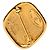 Chanel Coco Mark 31 RUE CAMBON Vergoldete Brosche Golden - Ansicht 3