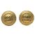 Orecchini a clip Chanel Vintage Gold Plated D'oro