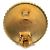 Orecchini a clip Chanel Vintage Gold Plated D'oro - vista 3