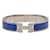 Hermès Bracelet Hermes Clic Clac H PM Argenté Bleu  - vue 1