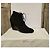 Balenciaga Botines de Ante Negro con Tacón de Cuña - vista 2