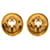 Orecchini tondi Chanel Coco Mark D'oro  - vista 2