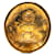 Orecchini tondi Chanel Coco Mark D'oro  - vista 3