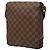 Borsa a tracolla Louis Vuitton Damier Brooklyn PM Marrone - vista 2