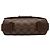 Borsa a tracolla Louis Vuitton Damier Brooklyn PM Marrone - vista 3