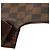 Borsa a tracolla Louis Vuitton Damier Brooklyn PM Marrone - vista 9
