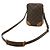 Borsa a tracolla Louis Vuitton Monogram Amazon Pochette Marrone Monogramma - vista 3