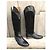 Autre Marque Botas de cuero Via Roma 15 Negro - vista 2