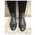 Autre Marque Botas de cuero Via Roma 15 Negro - vista 3