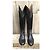 Autre Marque Botas de cuero Via Roma 15 Negro - vista 7
