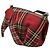 Borsa a tracolla Loewe Tartan Check Elephant Rosso Multicolore - vista 2