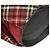 Borsa a tracolla Loewe Tartan Check Elephant Rosso Multicolore - vista 4