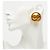 Orecchini a clip Chanel Coco Mark Vintage Gold D'oro - vista 5