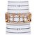 Louis Vuitton 1001 Mille et Une Bangle Multicolore D'oro - vista 6
