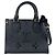 Borsa a tracolla Louis Vuitton Monogram Empreinte OnTheGo BB Nero
