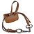 Bamboo Marsupio Gucci in pelle marrone - vista 11