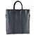Borsa Louis Vuitton in Damier Graphite Nero - vista 3
