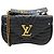 NUEVO BOLSO LOUIS VUITTON NEW WAVE MM M51498 CORREA DE CUERO NEGRO