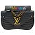 NUEVO BOLSO LOUIS VUITTON NEW WAVE MM M51498 CORREA DE CUERO NEGRO - vista 2