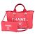 BORSA A TASCA CHANEL DEAUVILLE SHOPPING PM IN TELA ROSA