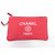 BORSA A TASCA CHANEL DEAUVILLE SHOPPING PM IN TELA ROSA - vista 12
