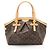 Louis Vuitton Tivoli GM Satchel aus Monogram Canvas Braun