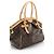 Louis Vuitton Tivoli GM Satchel aus Monogram Canvas Braun - Ansicht 2