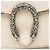 Mini borsa a tracolla Dionysus in pelle e cristalli Gucci Bianco - vista 8