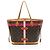 Louis Vuitton Edición Limitada Monogram Canvas Summer Trunk Neverfull MM Tote Castaño - vista 3