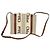 Sacola Tote Small Woody Chloé em lona de algodão bege
